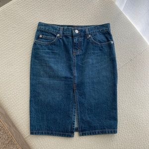 Juicy Couture denim skirt